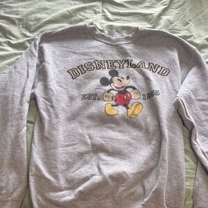 Disney Gray Mickey Mouse Sweatshirt